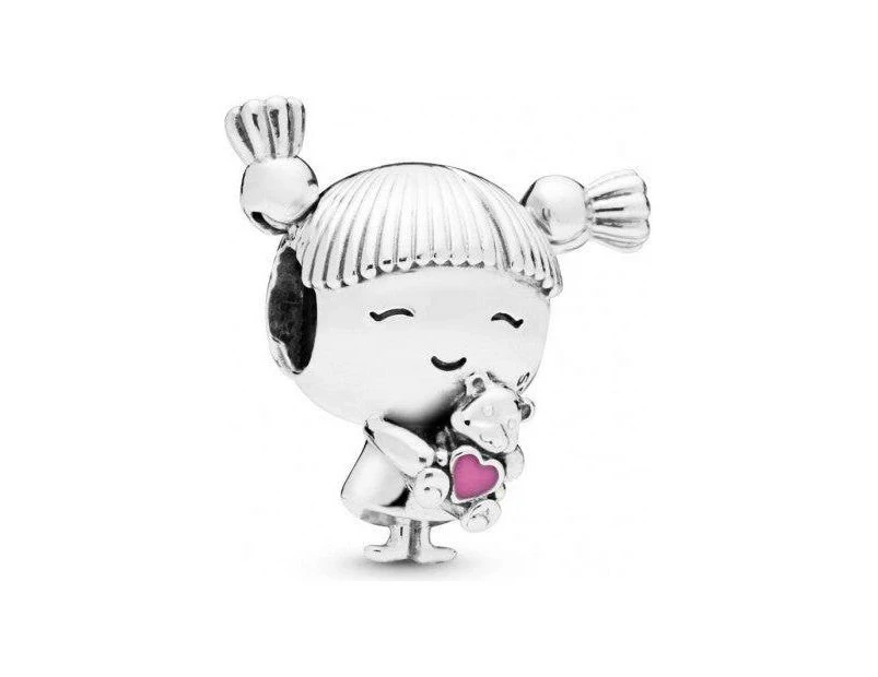 Pandora Bracelet Charm Little Girl Charm Mod. L925 Silver