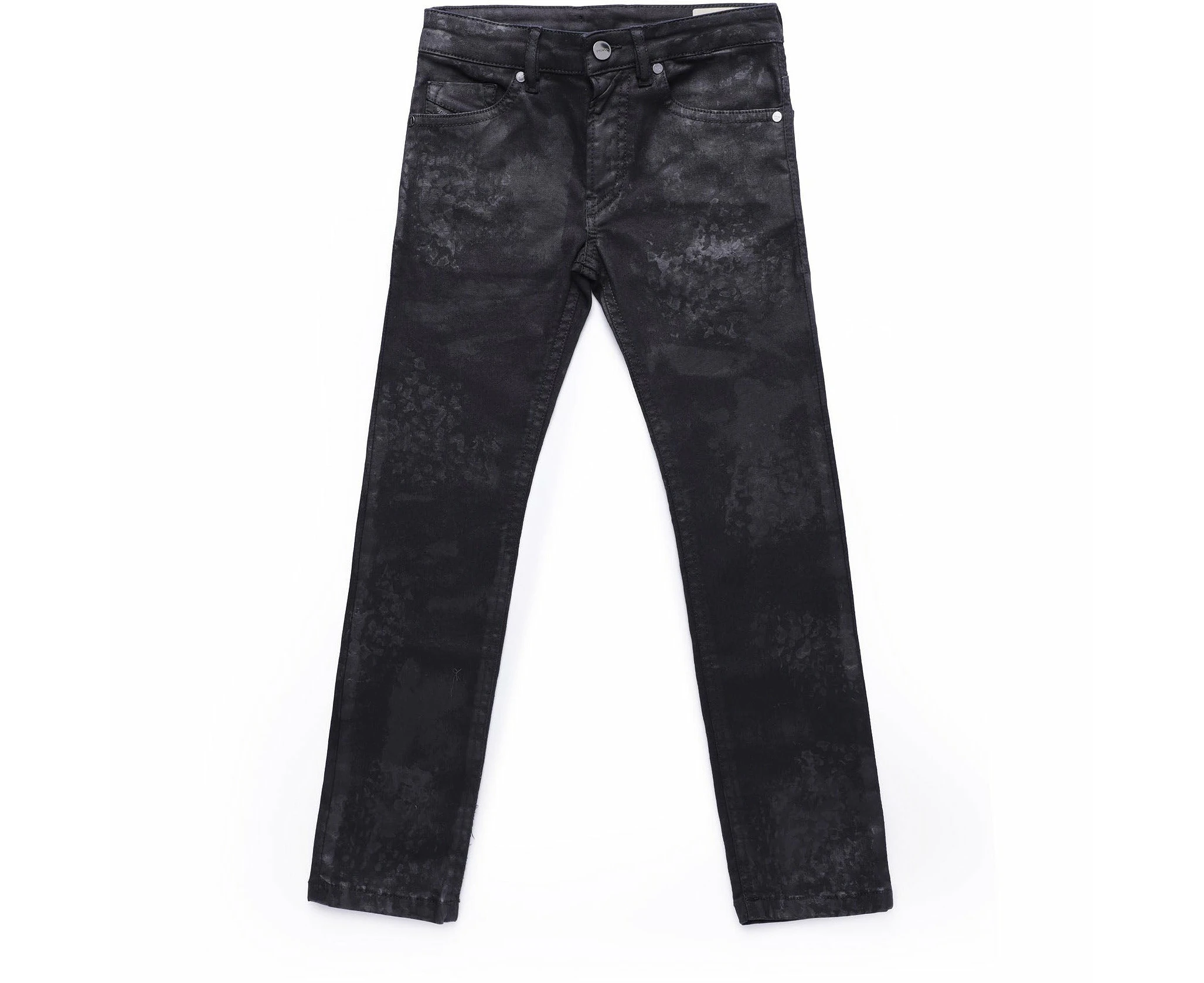 Diesel Boys Thommer Slim Jeans in Black