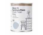 Decor and Furniture Paint, Chalk Finish Grey - Anko