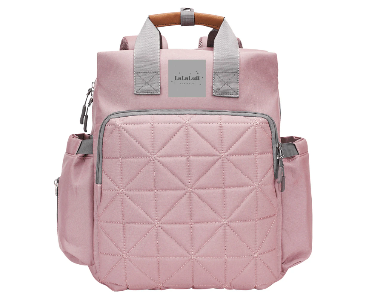 LaLaLull Australia(R) Nappy Bag Backpack - Pink