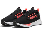 Puma Unisex Retaliate 3 Runners - Puma Black/Puma White/Sunset Glow