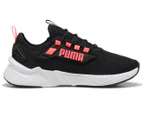 Puma Unisex Retaliate 3 Runners - Puma Black/Puma White/Sunset Glow