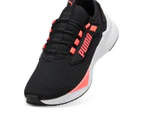 Puma Unisex Retaliate 3 Runners - Puma Black/Puma White/Sunset Glow