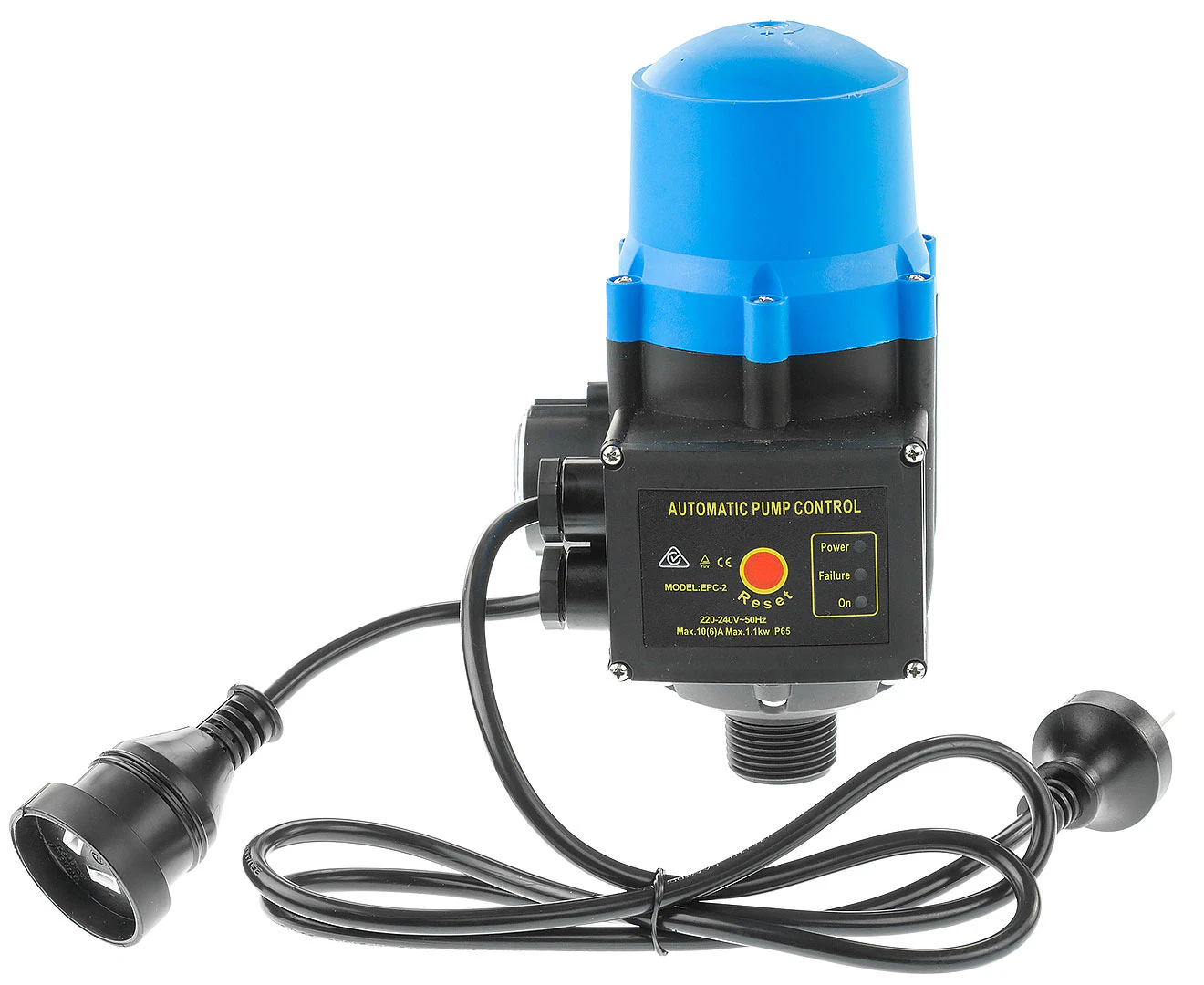 Automatic Water Pump Pressure Switch Controller - Blue