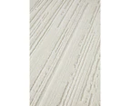 Newton Minimalism Stripes Ivory Contemporary Rug - 4 Sizes