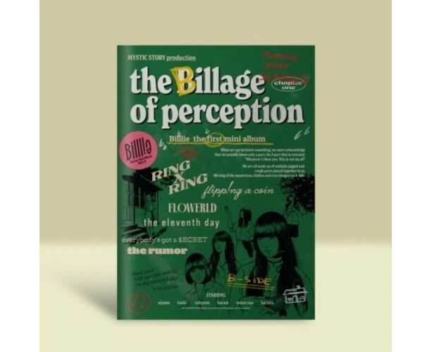 Billlie - The Billage of Perception: Chapter One (Incl. 76pg Photobook, Poster, Illustration Sticker, Suite Case Sticker, USA import