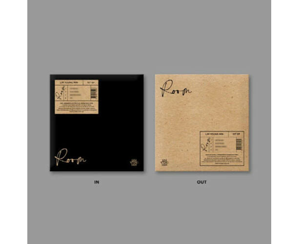 Lim Young Min - Room (In Ver./ Out Ver.) - Photobook, Photocards, Lyric Postcard & Folded Poster  [COMPACT DISCS] Postcard, USA import