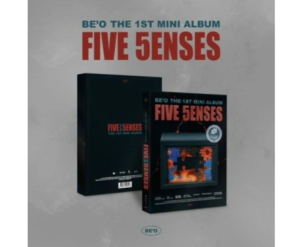 Be'O - Five Senses - Five Senses Version - incl. Numbered Sticker, Booklet, 2 Puzzle Pieces, 7 Postcards + Perfume  [COMPACT USA import