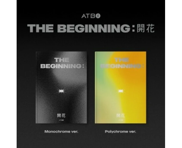 Atbo - The Beginning - Random Cover - incl. 96pg Photo Book, Envelope, Photo Card A + B, Printed Photo, Photo Stand + Sticker USA import