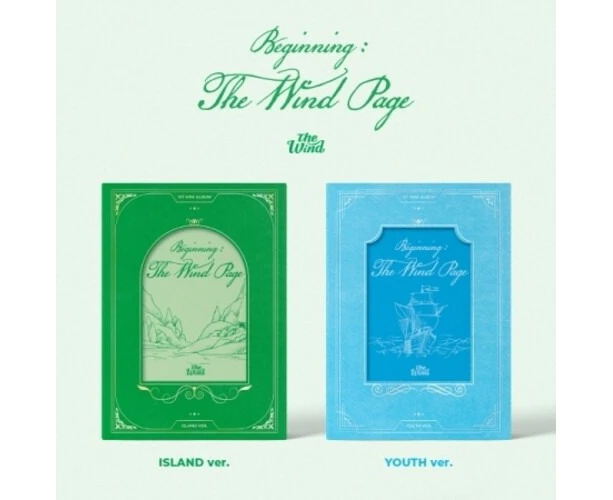 The Wind - Beginning - The Wind Page - Random Cover - incl. 100pg Photobook, Envelope, Postcard, Sticker, Lucky Scratch Card, USA import