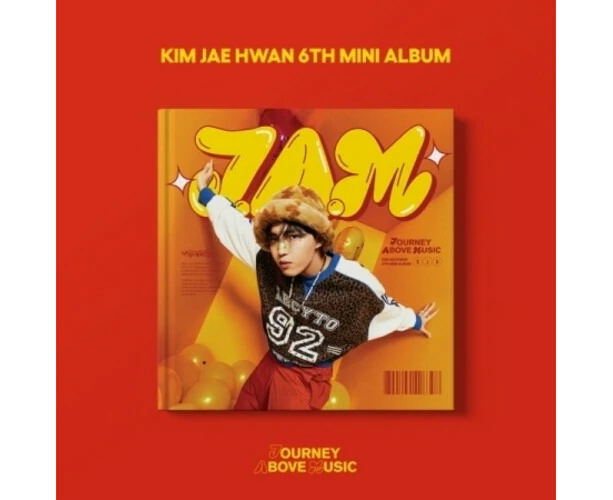 Kim Jae Hwan - J.A.M - incl. 72pg Photobook, 3 Photocards, Nemologic Card, Sticker Pack + Band-Aid  [COMPACT DISCS] Photo USA import