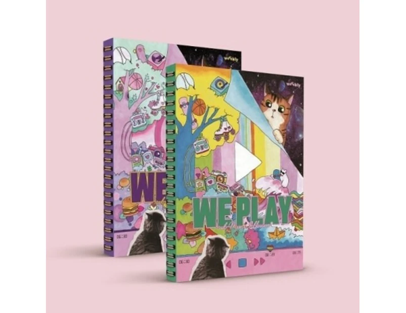 Weeekly - We Play (Random Cover) (incl. 96pg Photobook, 4-Cut Photo, Puzzle Message Card, Tarot Card, Photocard + Sticker)  USA import