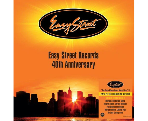 Various Artists - Easy Street Records: 40th Anniversary / Various - 140-Gram Black Vinyl  [VINYL LP] Black, Colored Vinyl, USA import