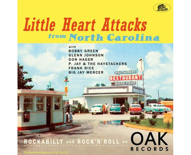 Various Artists - Little Heart Attacks From North Carolina: Rockabilly And Rock 'n' Roll On Oak Records (Various Artists)  USA import