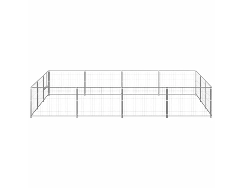 Andala Pets Dog Kennel Silver 12 m Steel