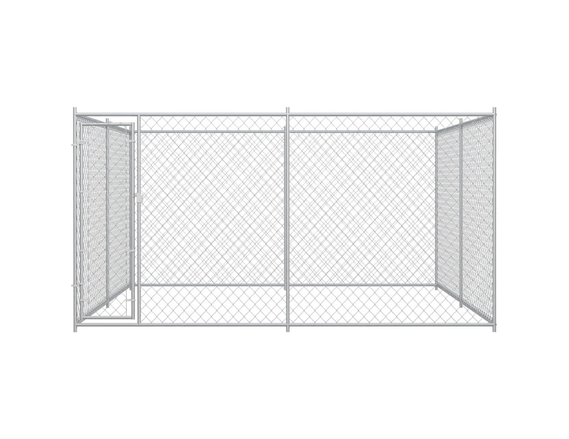 Andala Pets Outdoor Dog Kennel 383x383x185 cm