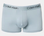 Calvin Klein Men's Microfibre Stretch Low Rise Trunks 5-Pack - Black/Blue/Navy/Grey/Light Blue