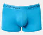 Calvin Klein Men's Microfibre Stretch Low Rise Trunks 5-Pack - Black/Blue/Navy/Grey/Light Blue