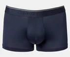 Calvin Klein Men's Microfibre Stretch Low Rise Trunks 5-Pack - Black/Blue/Navy/Grey/Light Blue