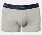 Calvin Klein Men's Cotton Stretch Trunks 3-Pack - Blue/Navy/Grey