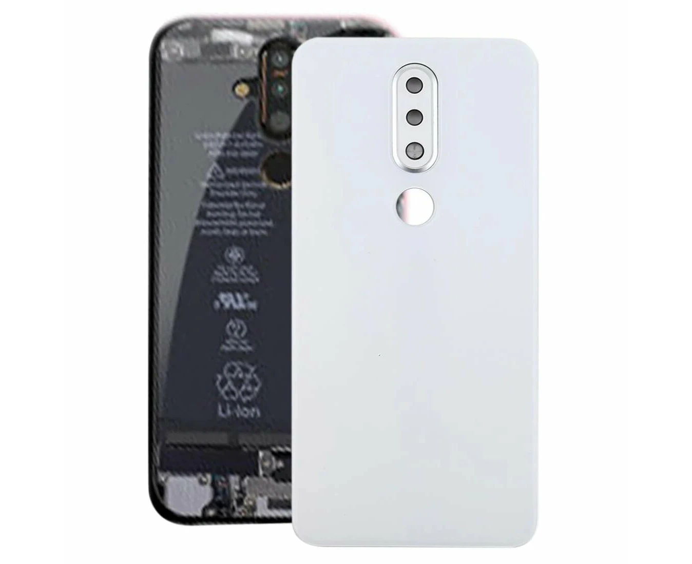 Battery Back Cover with Camera Lens for Nokia X6  2018  / 6.1 Plus TA 1099 TA 1103