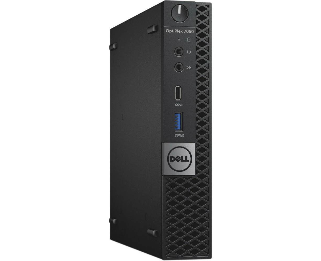 Dell OptiPlex 7060 Micro Desktop PC i7-8700T 4.0GHz 256GB 16GB RAM Windows 11 | Refurbished - Refurbished Grade A