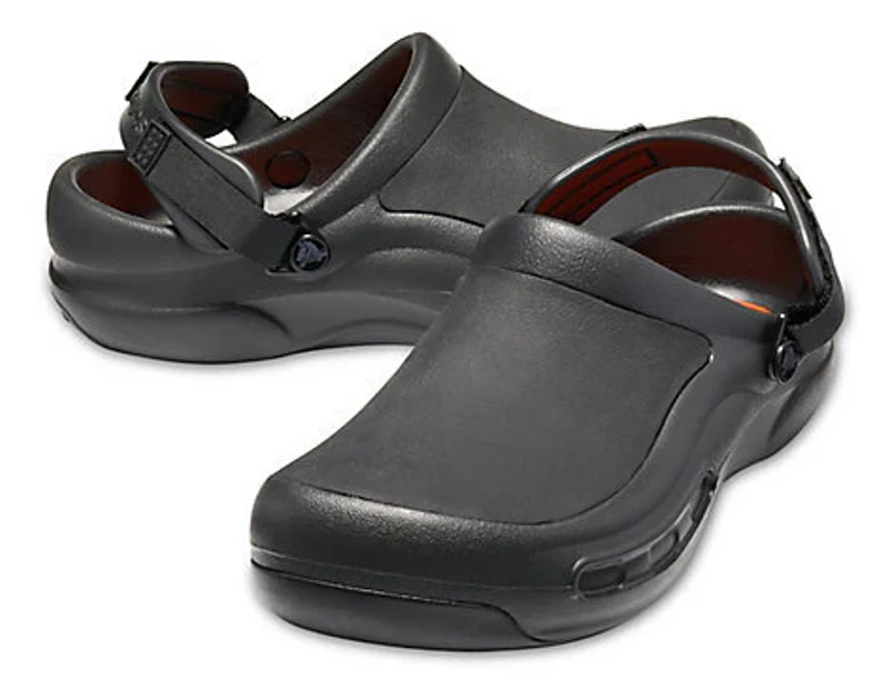 Crocs Bistro Pro Literide Clog Roomy Fit Men Women Shoes - Black