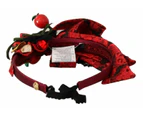 Berry Fruit Crystal Embellished Diadem Headband One Size Women