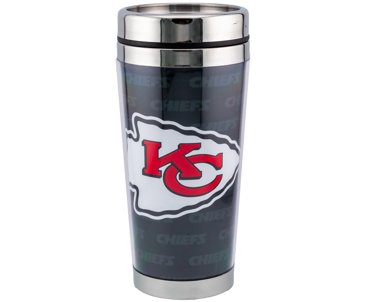 Kansas City Chiefs Full Wrap Travel Mug