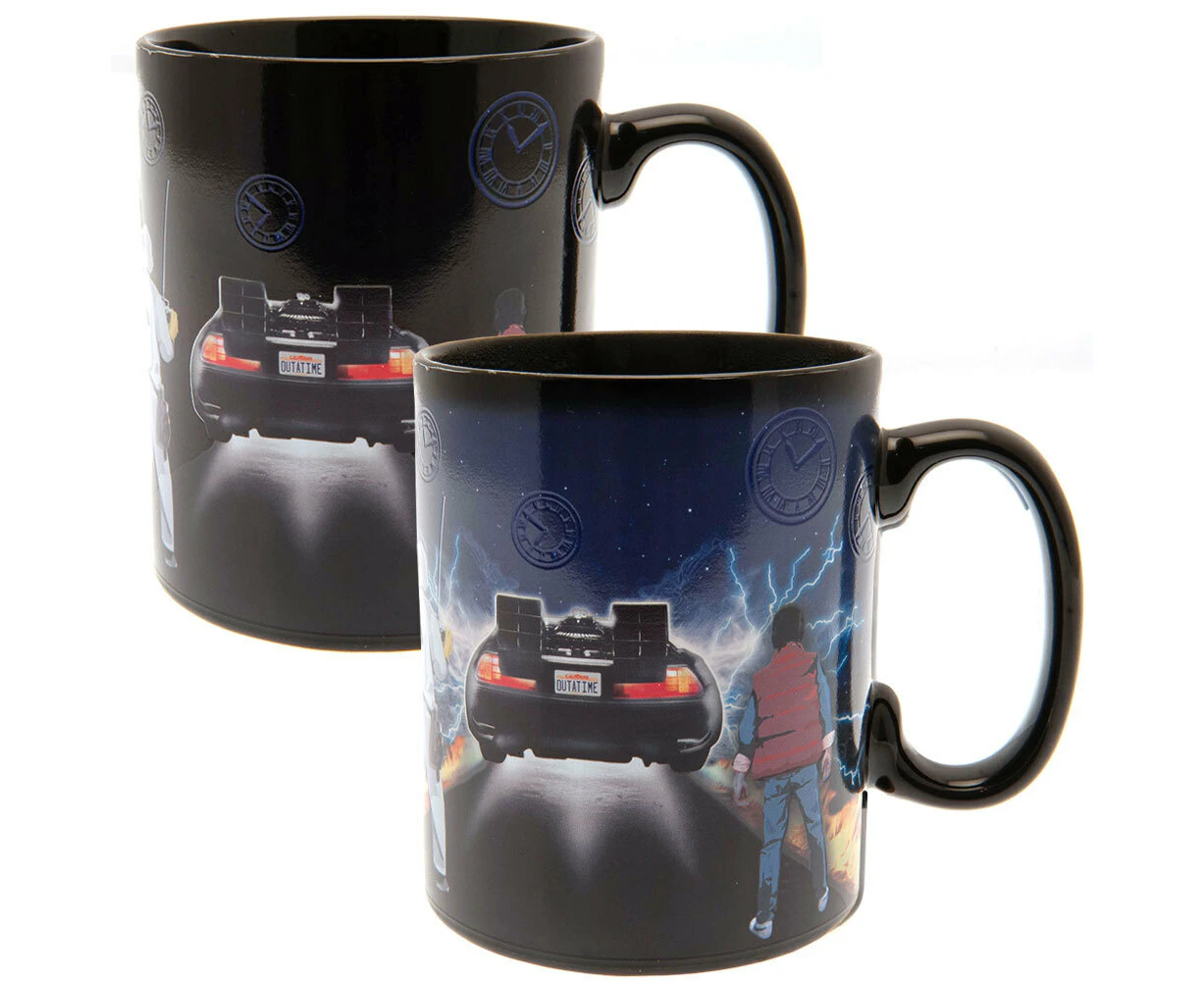 Back To The Future Heat Changing Mega Mug