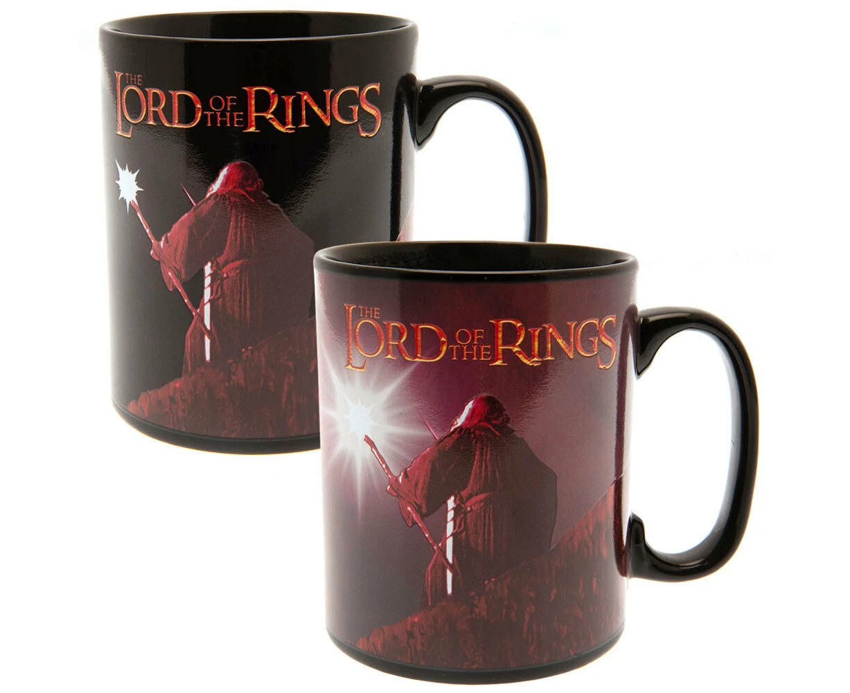 The Lord Of The Rings Heat Changing Mega Mug Shall Not Pass