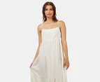 All About Eve Women's Finley Maxi Dress - Vintage White