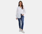 Elm Women's Cordelia Linen Shirt - White