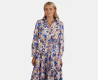 Elm Women's Marguerite Shirt Dress - Floral