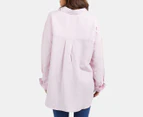 Elm Women's Cordelia Linen Shirt - Cherry Blossom