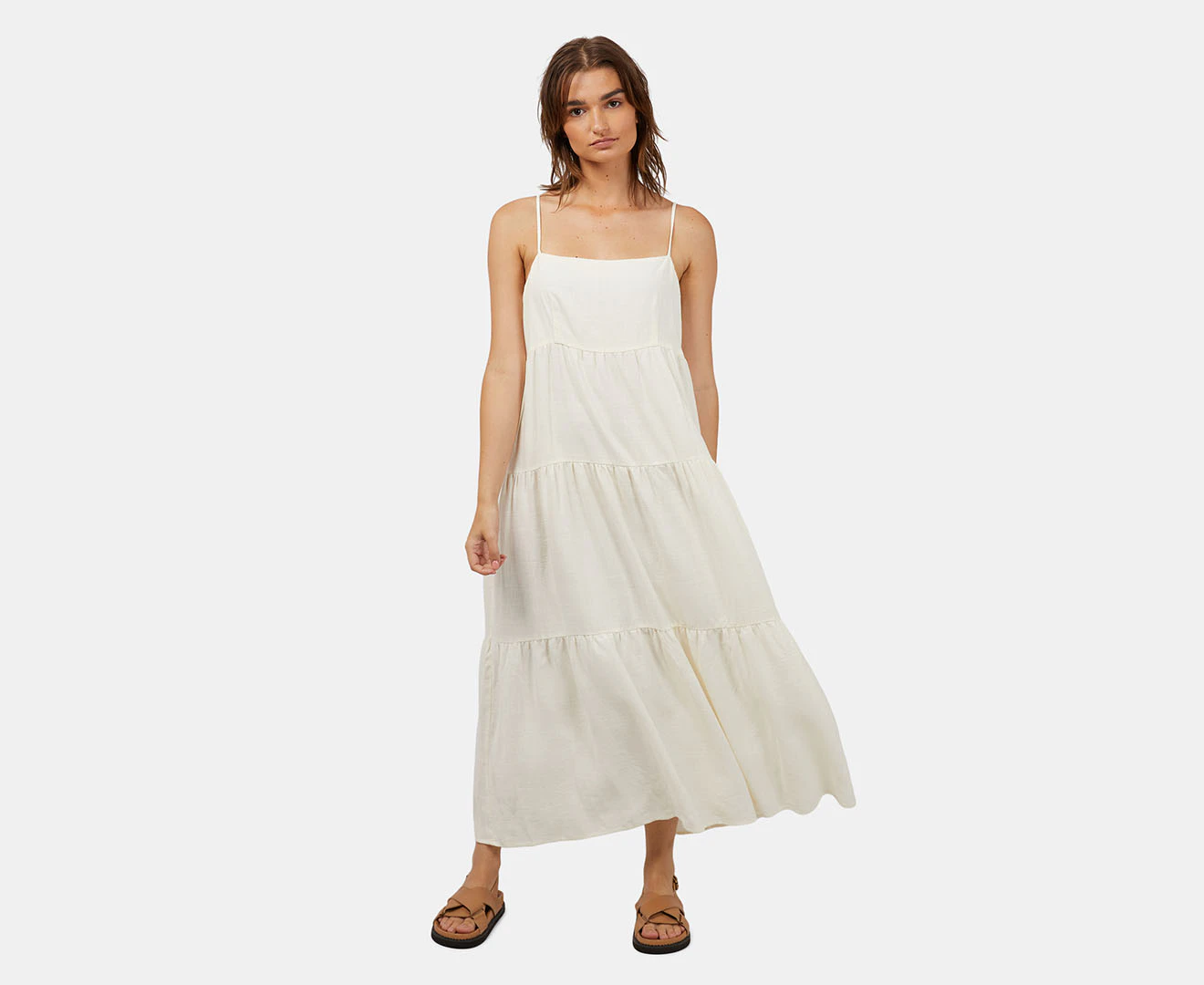 All About Eve Women's Finley Maxi Dress - Vintage White