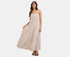 All About Eve Women's Grounded Maxi Dress - Tan