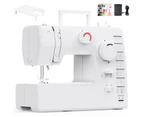 Advwin Electric Sewing Machine for Beginners Portable Mending Machine 59 Built-in Stitches