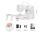 Advwin Electric Sewing Machine for Beginners Portable Mending Machine 59 Built-in Stitches