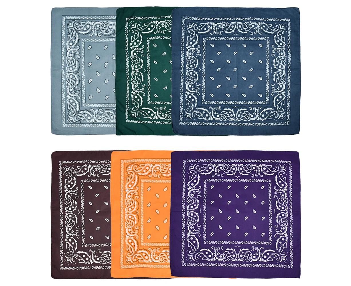 Colorful Handkerchiefs Stylish 6-Pack,Style4