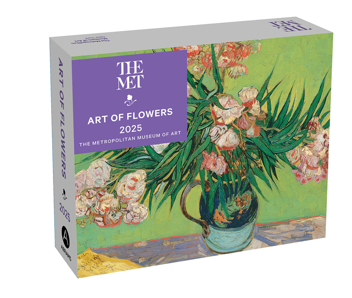 2025 Calendar Art of Flowers Day-to-Day Boxed Andrews McMeel AM72993