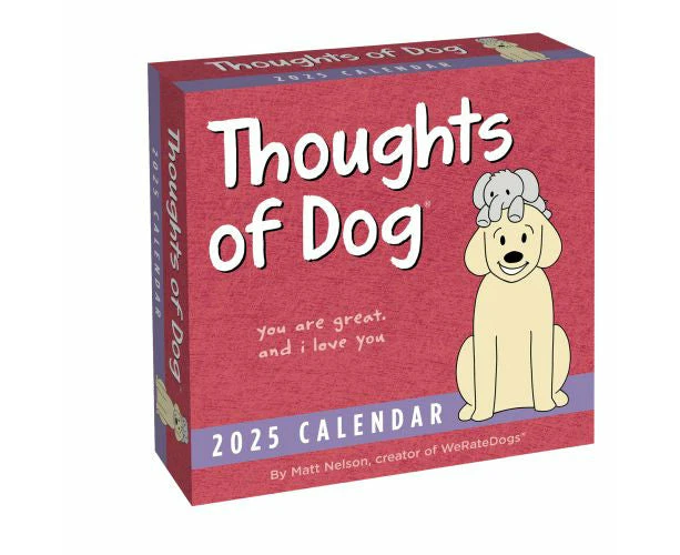 2025 Thoughts of Dog Page-A-Day Calendar