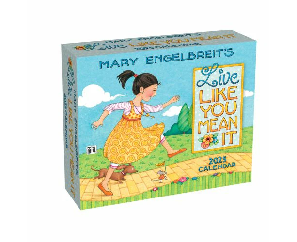 2025 Mary Engelbreit's Live Like You Mean It Page-A-Day Calendar (Online Exclusive)