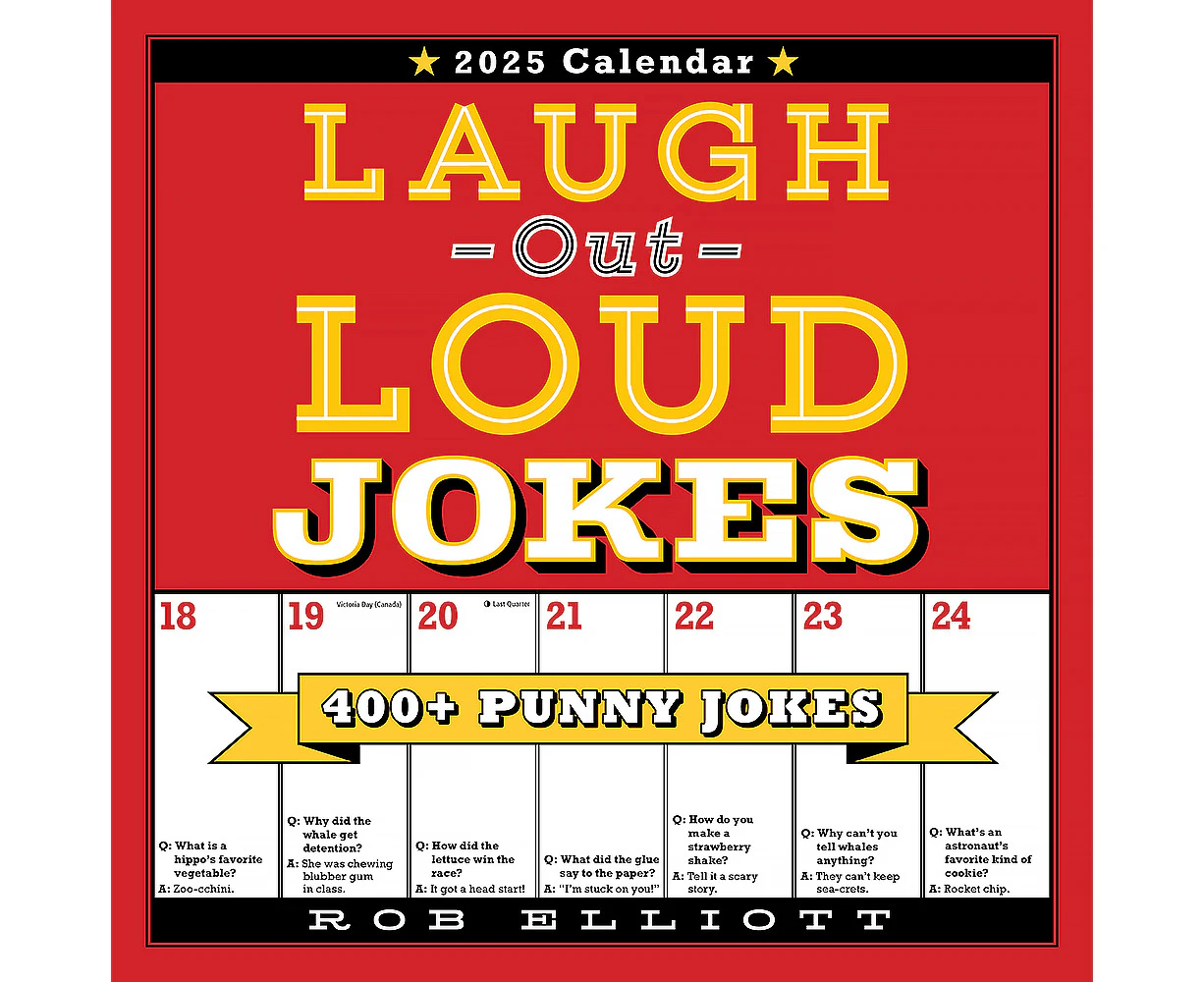 2025 Calendar Laugh-Out-Loud Jokes Square Wall Andrews McMeel AM92654