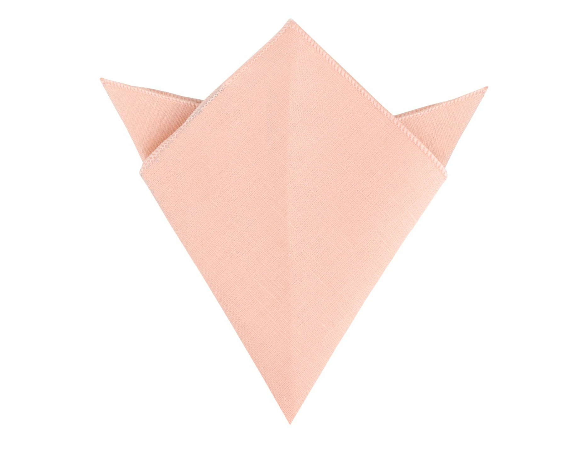 Baby Pink Pocket Square    from AUSCUFFLINKS