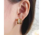 Small Waist Silver Earring