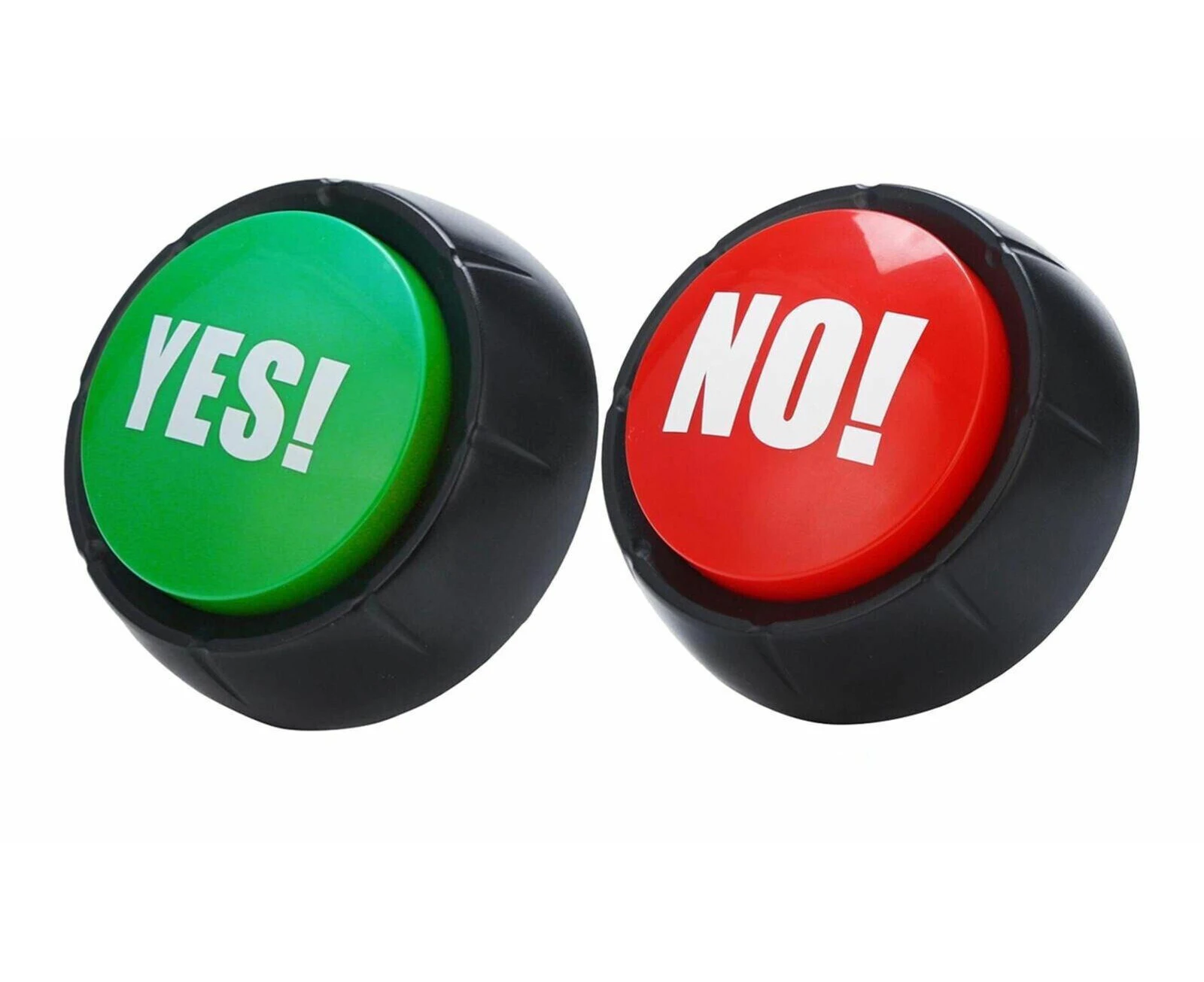 YES & NO Button With Sound Buzzers For Game Show Funny Buttons Talking Buttons