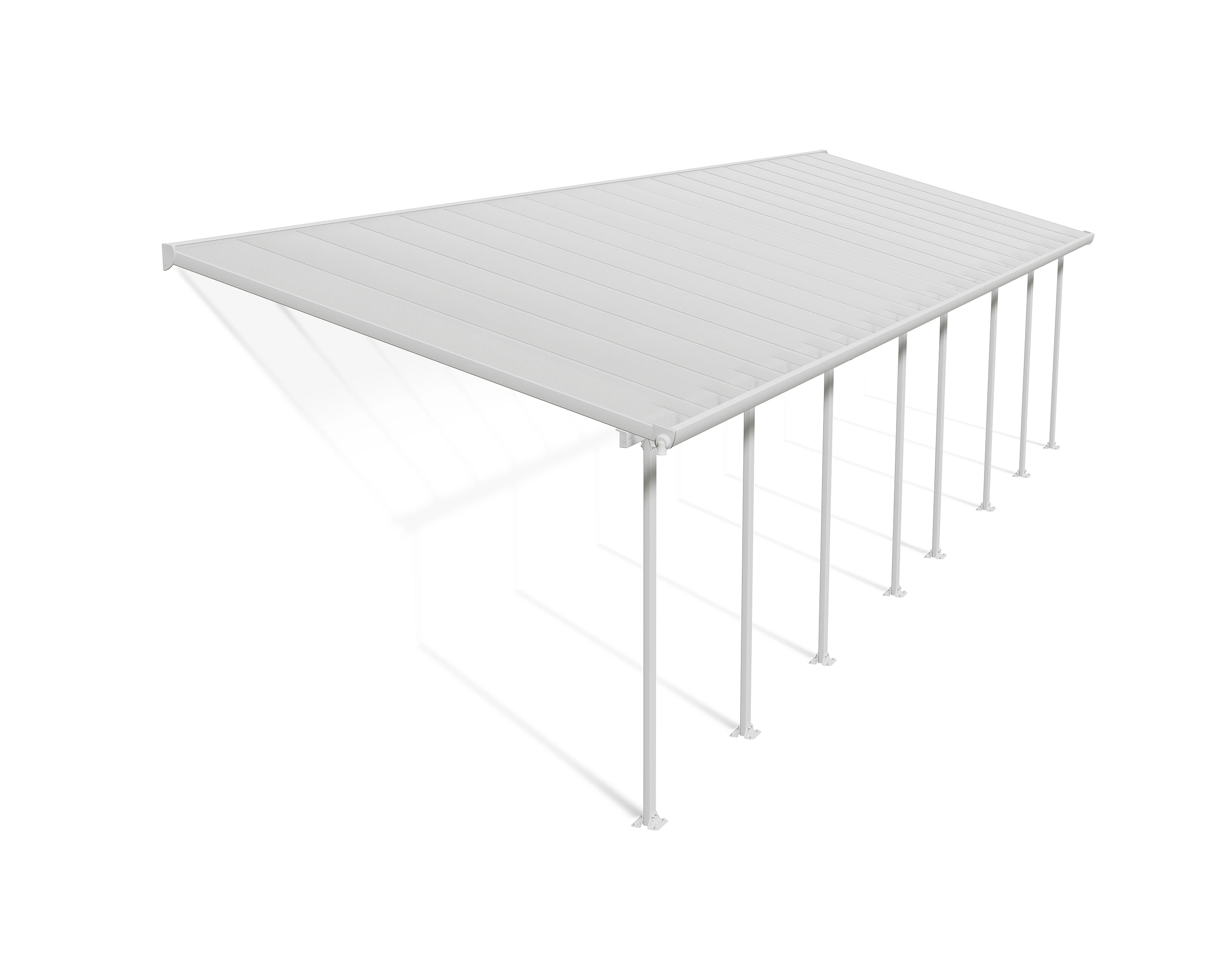 CANOPIA | Feria 3X10.4 Patio Cover White Clear