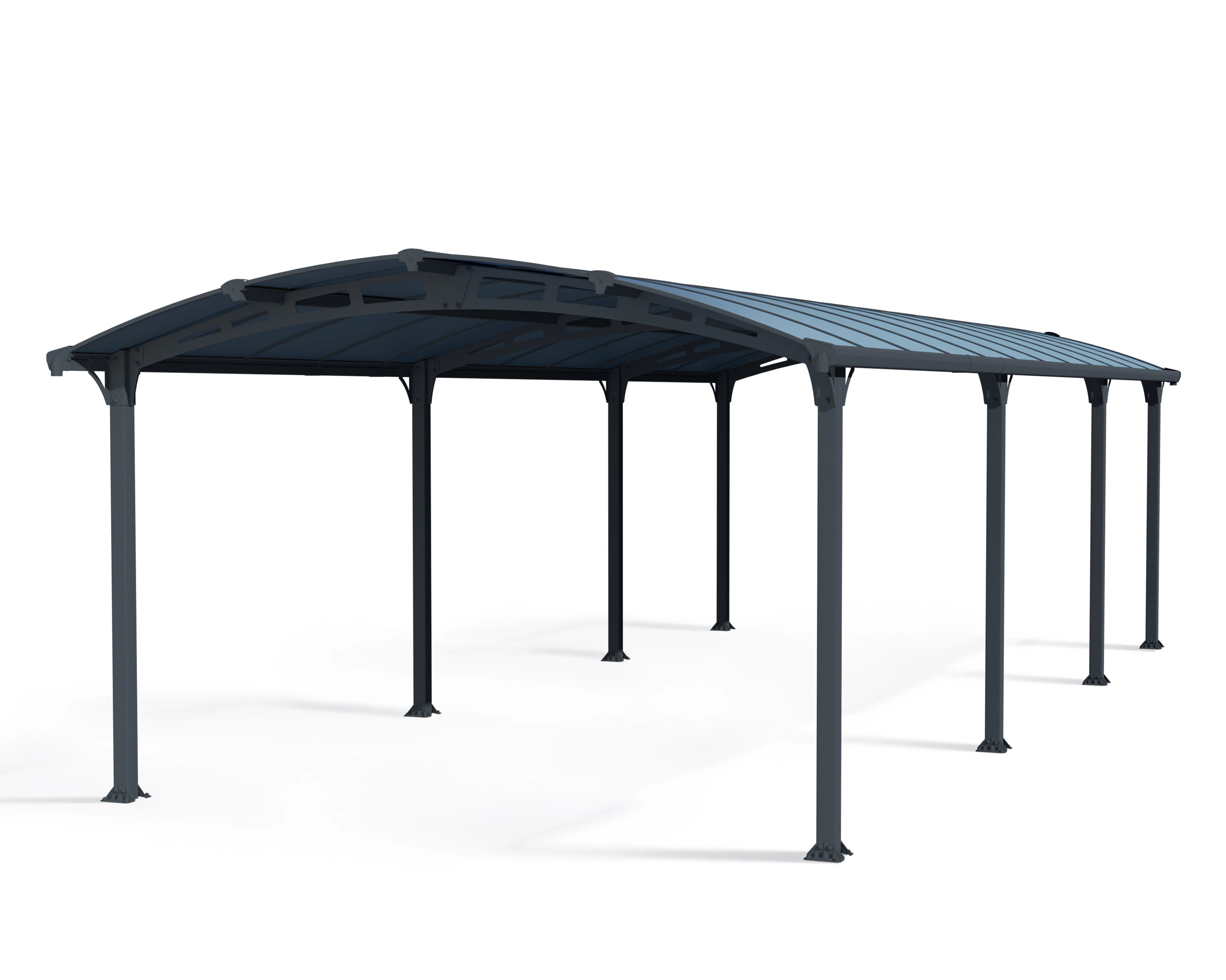 CANOPIA | Arcadia 3.6X8.6 Carport Dark Grey