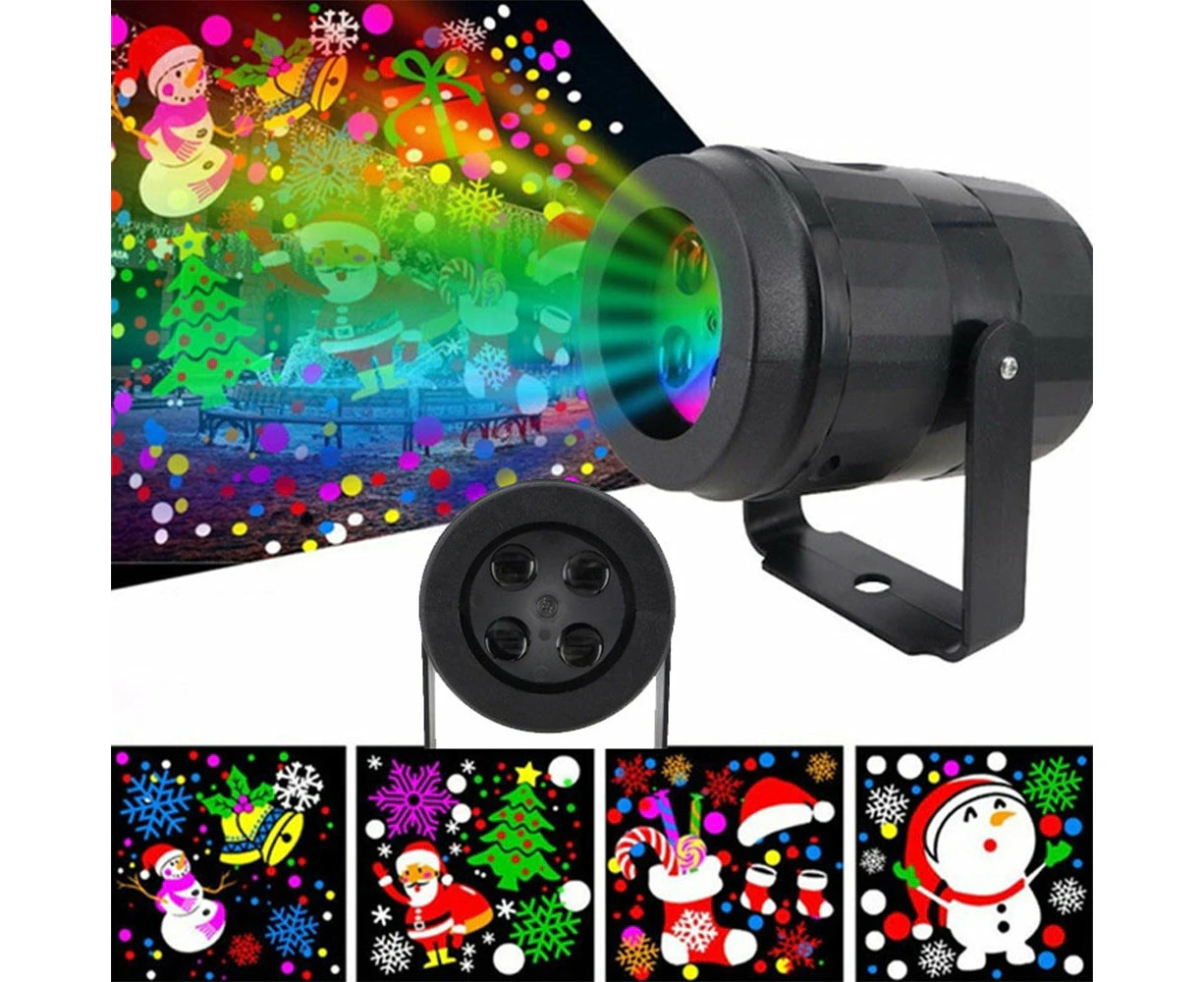 Christmas Projector LED Light Rotating Stage Light